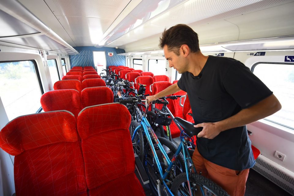 Скопје промовира комбиниран вело-железнички јавен превоз