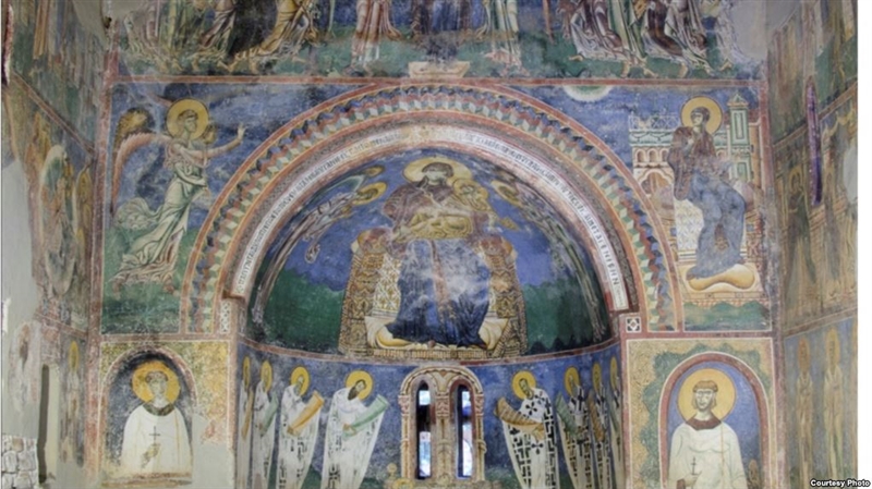 Црквата Св.Ѓорѓи од Курбиново е исклучителен примерок на културното наследство сочувано на тлото на нашата држава