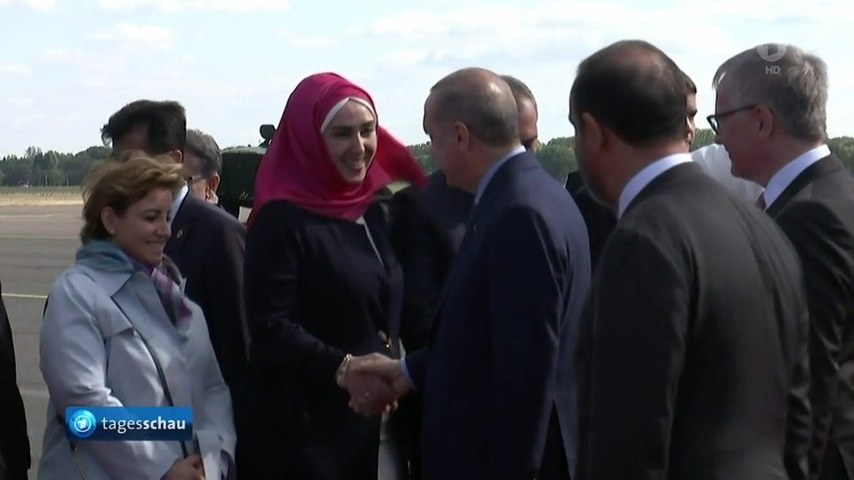 Реџеп Тајип Ердоган пристигна во посета на Германија
