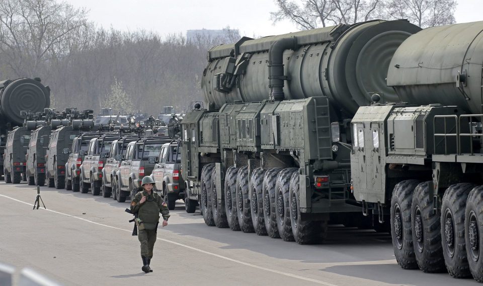 Русија од утре ќе спроведува вежби на своите стратегиски нуклеарни сили