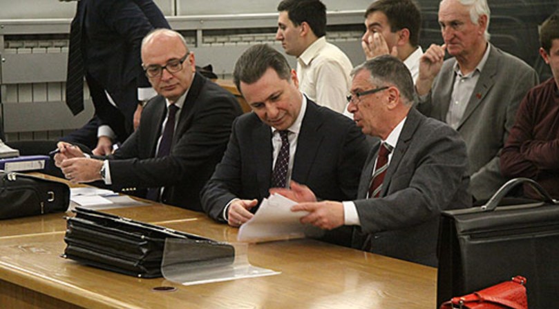 Барањето за одлагање на казната  за Груевски стигнало до Кривичниот суд