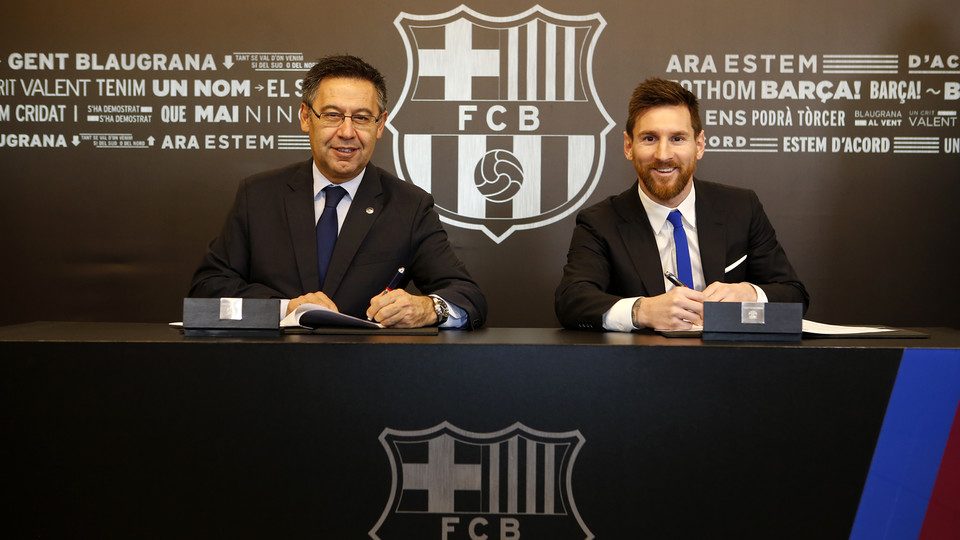 Барселона се пребројува, можен нов договор со Меси