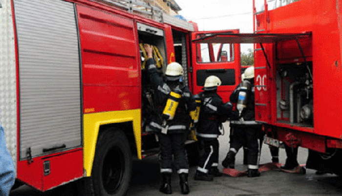 Со две возила и седум пожарникари против  загорено тенџере