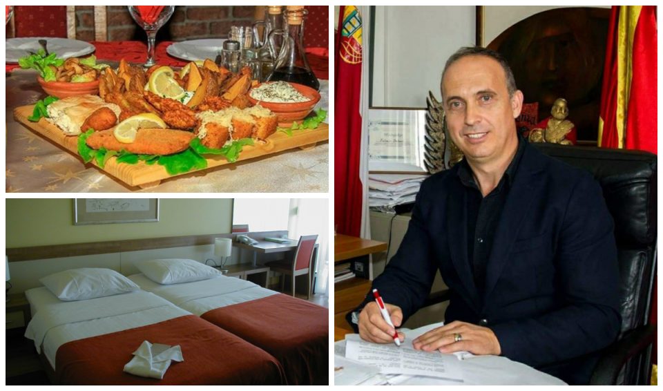 Фатмир Дехари троши десетици илјади евра за хотелски соби, пирошки, гулаши, поховани даски и ракии