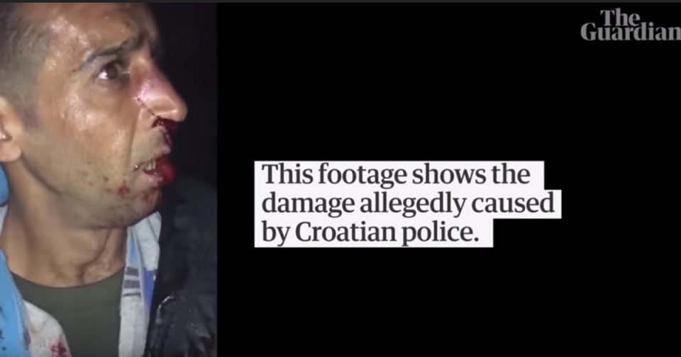 „Гардијан“ објави вознемирувачка снимка од претепени мигранти (ВИДЕО)