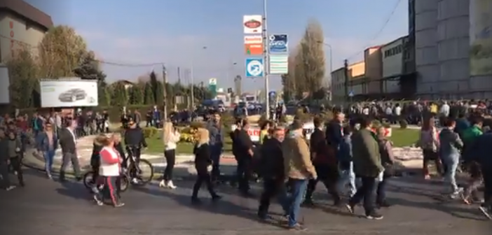Блокада на влезот во Струмица против отворање на Рудникот „Иловица-Штука“