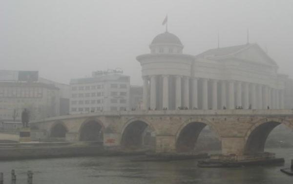 Скопје втор најзагаден град во светот (ФОТО)