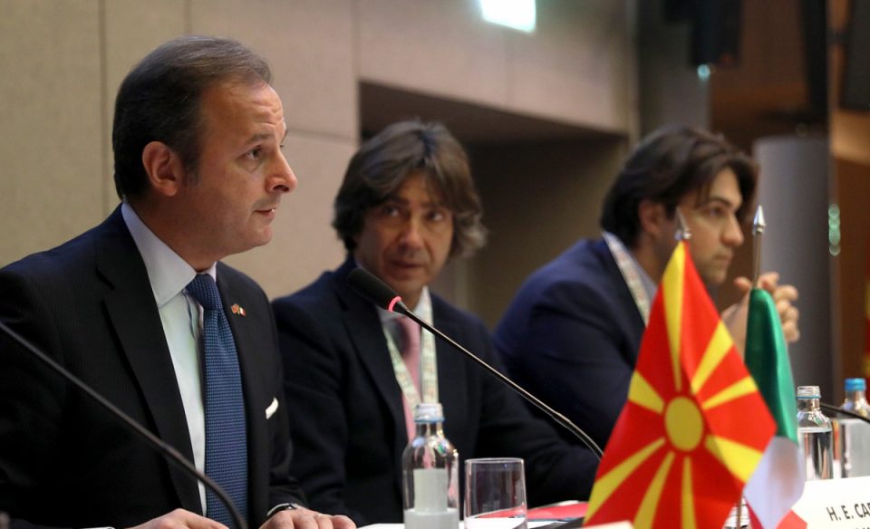 Италијански компании заинтересирани за бизнис во Македонија