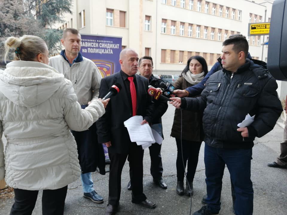 Синдикатот на полицијата до Спасовски: Прекинете со попречување на нашите активности