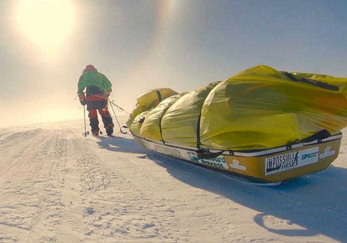 Американец стана првиот човек кој соло го пропешачи Антарктик (ФОТО)