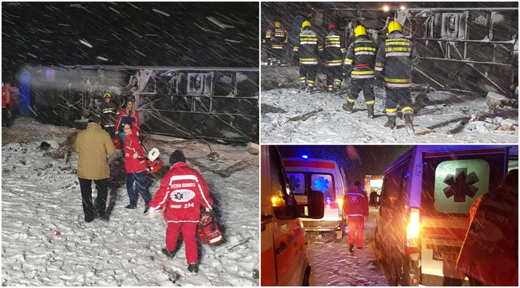 Македонски автобус се преврте кај Лесковац, најмалку три лица загинале