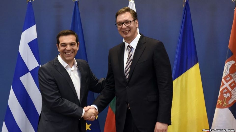 Вучиќ: „Северна Македонија ќе биде мост меѓу Србија и Грција“