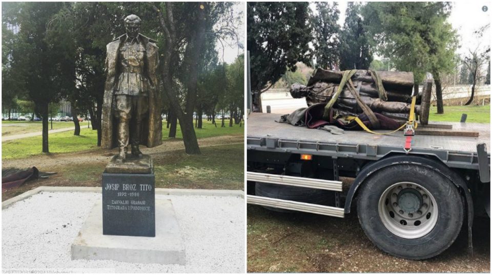 Подгорица доби споменик на Тито (ВИДЕО)