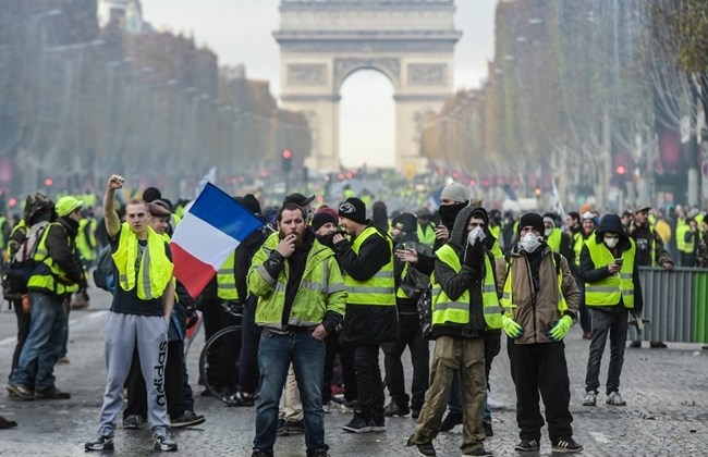 Нов протест на Жолтите елеци во Франција