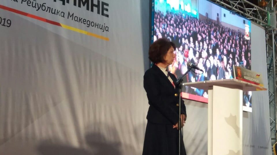 ВО ЖИВО: Силјановска по изборот за кандидат за претседател