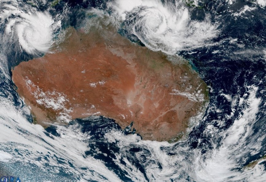 Циклонот Вероника го погоди северозападот на Австралија (ВИДЕО)