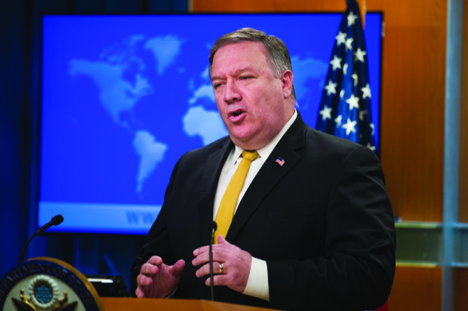 Помпео: Целта на САД е да се избегне војна со Иран