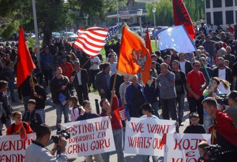 Албанците освоија општина во Црна Гора