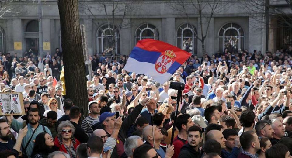 Заврши протестот на опозицијата во Белград, се бара ослободување на приведените