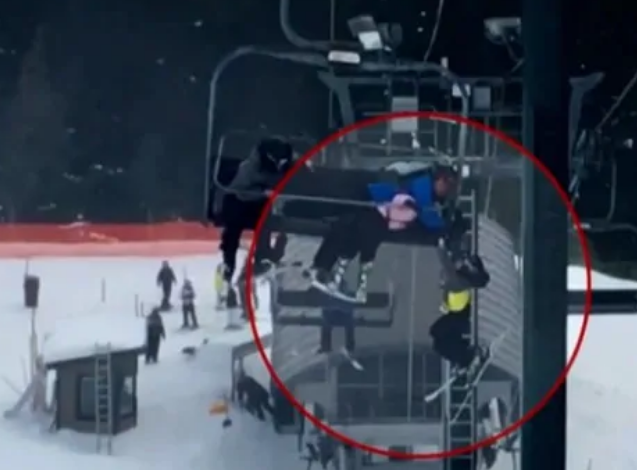 Дете висело од ски лифт над бездна од 8 метри – спасено во последен момент