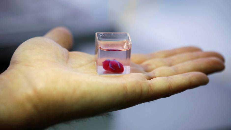 Научници од Израел претставија 3Д срце со ткиво и крвни садови