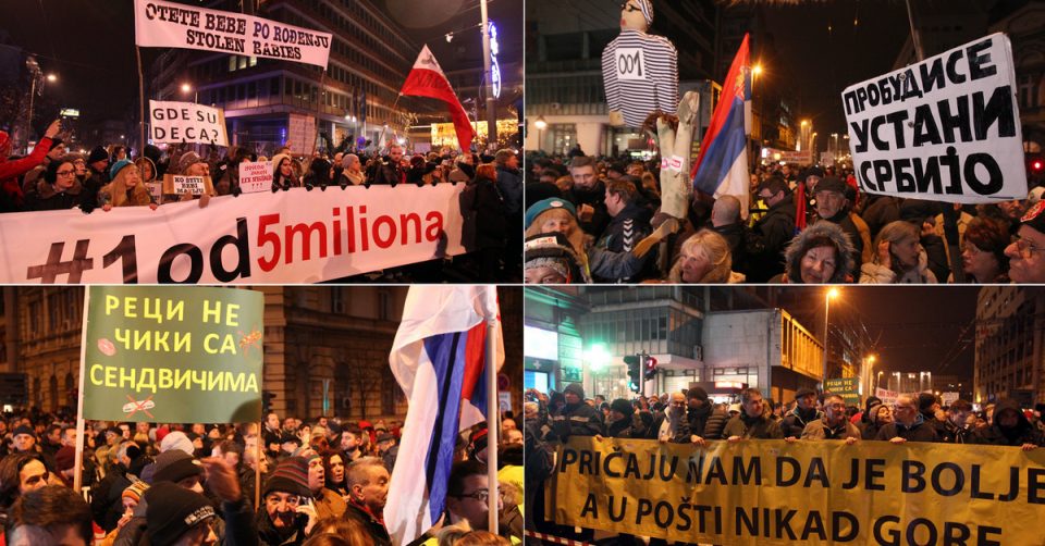 Опозицијата во Србија поставува услови за учество на избори