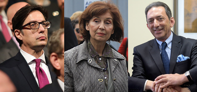 Силјановска и Пендаровски си испратија „поздрави“, тројцата бараат висок одзив на гласањето