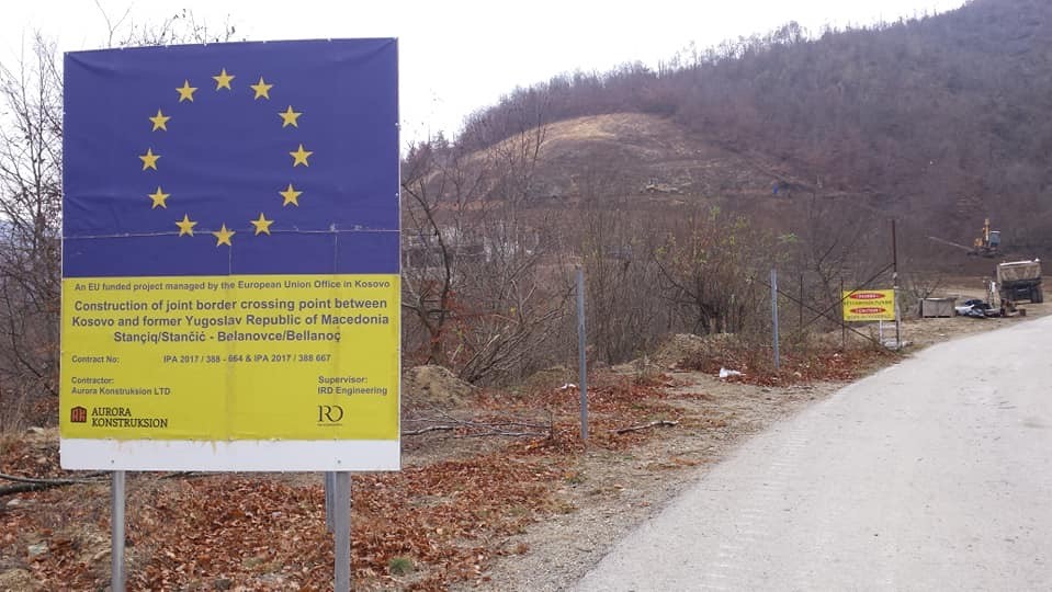 Заедничкиот граничен премин меѓу Македонија и Косово ќе се отвори во август