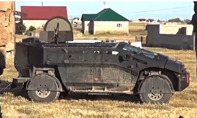 Руските командоси за борба против терористите користат специјално оклопно возило „Фаљкатус“ (ВИДЕО)