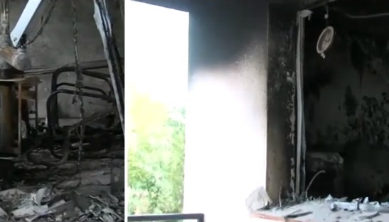 Во пожар уништена стоматолошка ординација на Македонци во Бугарија (ФОТО)