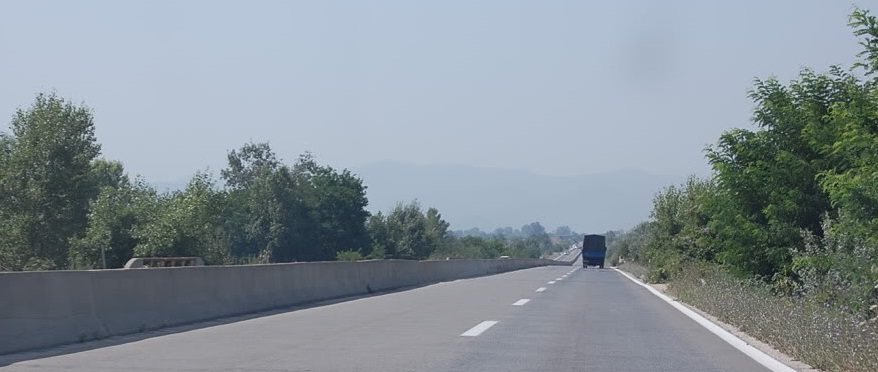 Сообраќајка на автопатот Тетово-Скопје, сообраќајот пренасочен по стариот пат