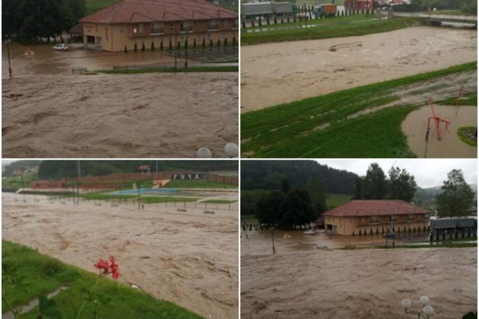 Поплави во Србија, се евакуираат жители во околината на Краљево и Чачак(ФОТО)