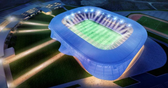 Ќе може да прими 30 илјади гледачи, Косово го претстави новиот стадион (ВИДЕО)