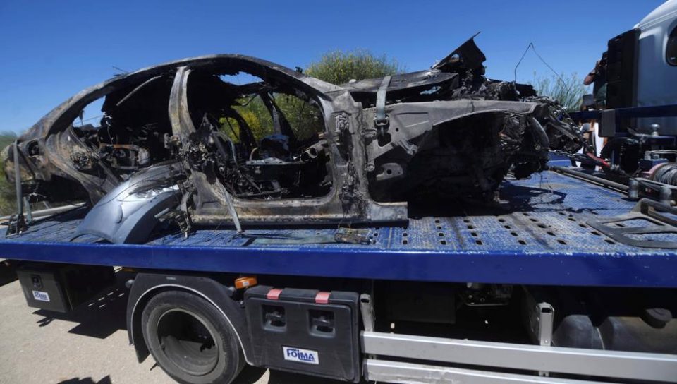 Автомобилот во кој загина Хозе Антонио Рејес возел 237 км/ч