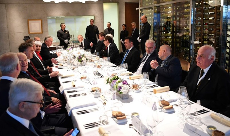 Балканските лидери на заедничка вечера во Скопје (ФОТО)
