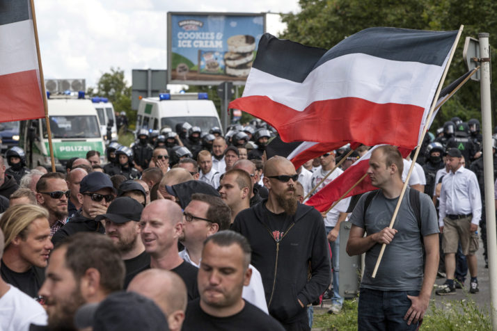 Екстремната десница во Германија има се повеќе членови