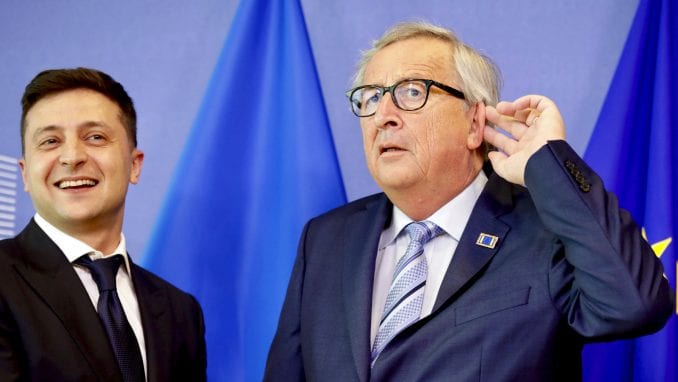 Зеленски побара помош од ЕУ за да се стави крај на конфликтот во источна Украина