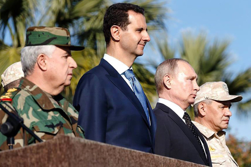Путин до Асад: Русија секогаш ќе ја поддржува Сирија