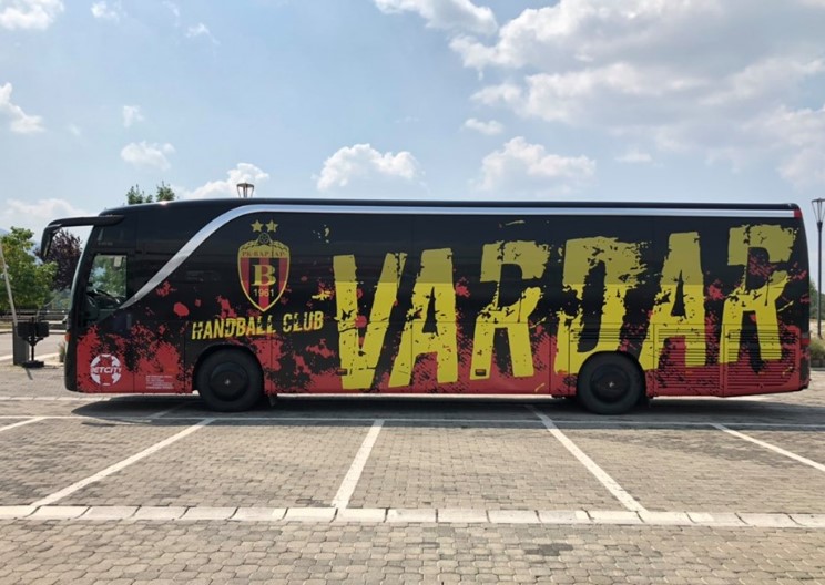 Автобусот на европскиот шампион ја доби и втората ѕвездичка (ФОТО)