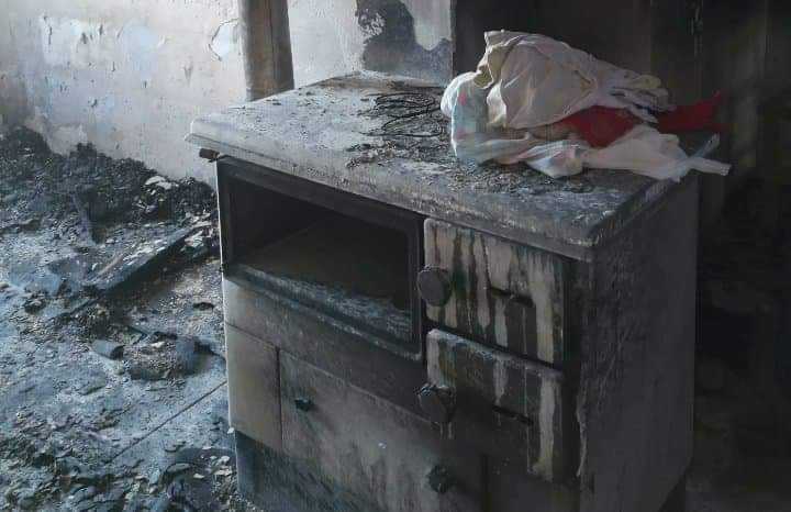 Семејство спие во плевна, бидејќи се им изгоре во пожар