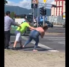 Жена брутално нападната на булеварот “Гоце Делчев” во Скопје (ВИДЕО)