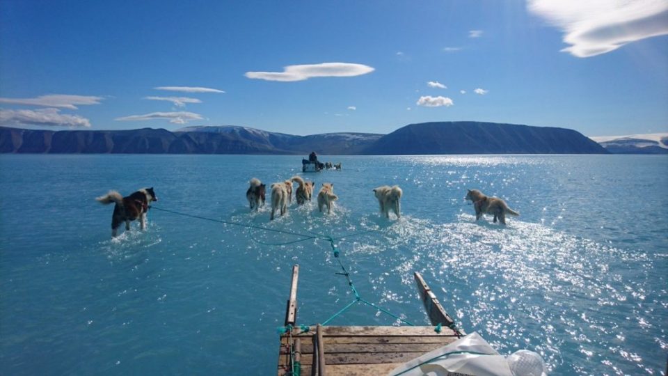 11 милијарди тони мраз на Гренланд се претворија во вода (ВИДЕО)