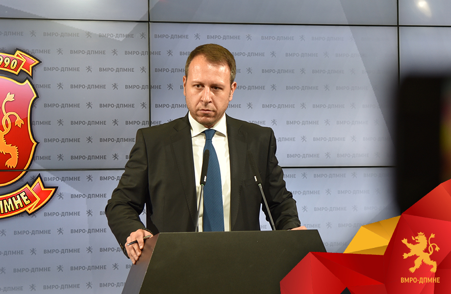 Јанушев: Тоа што го кажа Калајџиев за СЈО, ВМРО-ДПМНЕ го зборува со години