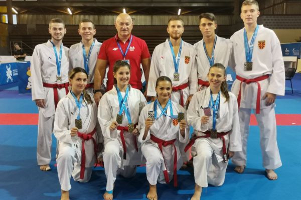 Македонските каратисти со седум медали од Универзијадата во Загреб