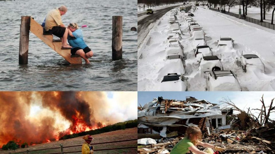Природните катастрофи во светот предизвикале штета од 40 милијарди долари
