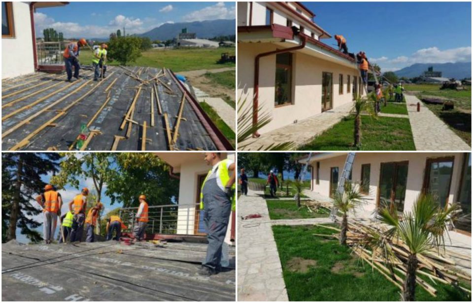 Почна активности за уривање и на дивоизграден хотел на брегот на Охридското Езеро