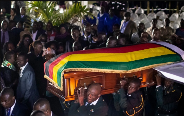 Мугабе ќе биде погребан во родниот град наместо на Гробиштата на хероите
