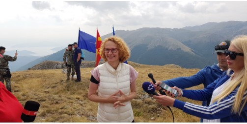 Шекеринска од врот на Галичица: Погледот кон двете езера ги отсликува стратешките цели, членството во ЕУ и НАТО
