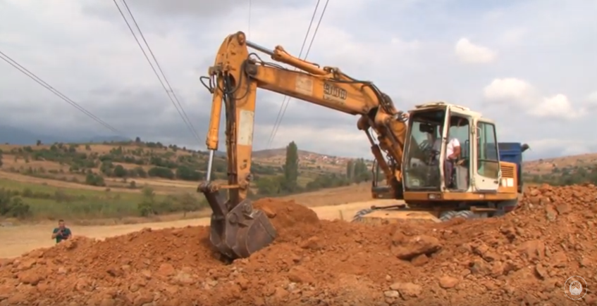 Почна изградба на патот кон велешкото село Сливник