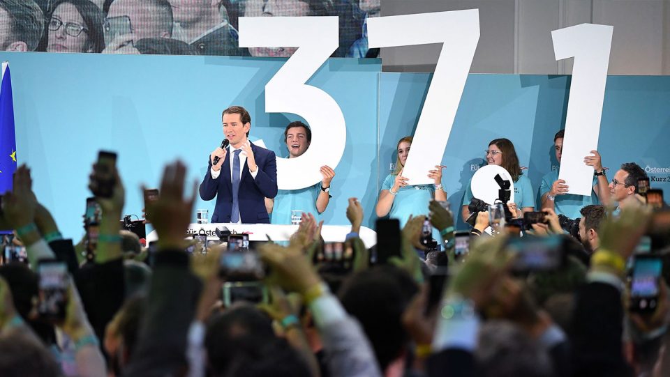 Себастијан Курц ја врати моќта, убедлива победа на изборите во Австрија